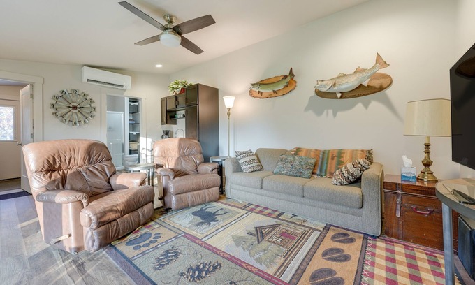 White Pigeon Apartment | 5 Mi to St Joseph River: Apartment w/Fire Pit!