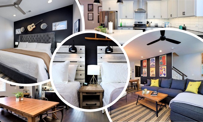 Melrose House | 5 Mins From Broadway! ★ Luxe Renovated Townhome ★ Free Parking ★