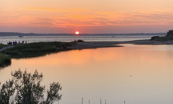 Silver Beach House | 5 minute walk to Crab Creek Beach.nLarge yard and pool for family fun.