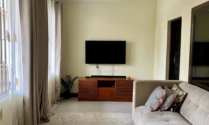 Kijitonyama Apartment | 5 minutes drive ti Mlimani City Shopping Mall. Family sized close to the road