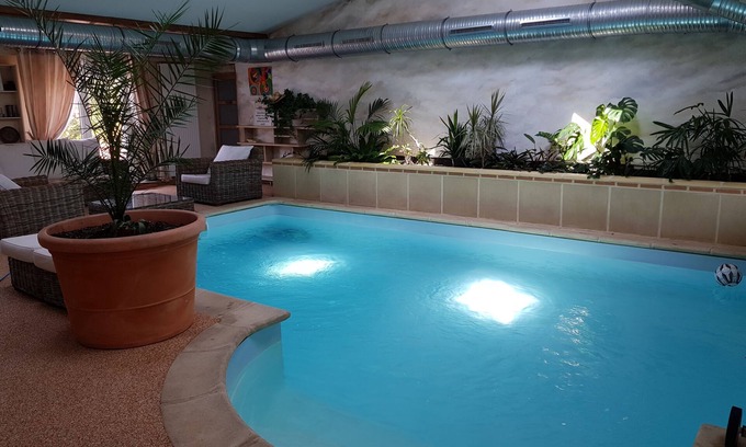 La Poterie-Cap-d'Antifer House | 5 * property Very spacious, Indoor heated pool and Sauna