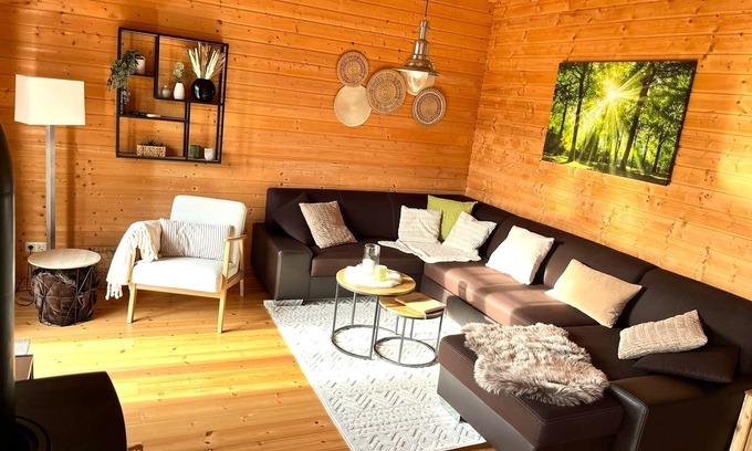 Rieden House | 5 star holiday home Susi fireplace, sauna and more