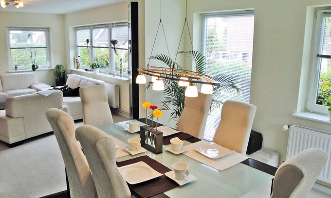 Kappeln House | 5-star luxury holiday home "Prinzenhaus" in a central location in Kappeln on the Schlei, is the ideal vacation home for vacations between the Schlei and the Baltic Sea and guarantees a great vacation