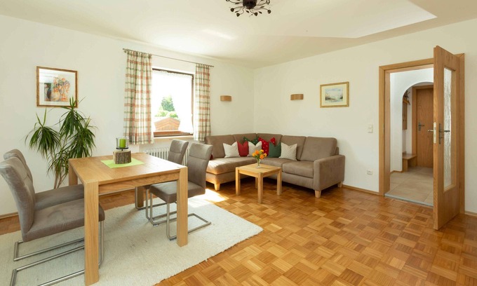 Bernau am Chiemsee Apartment | 5-star vacation apartment with balcony and view of the Chiemgau mountains
