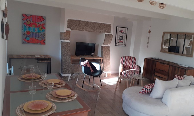 Lampaul-Plouarzel House | 500m from the sea "Ty Nonod" quiet Breton farmhouse in Lampaul Plouarzel
