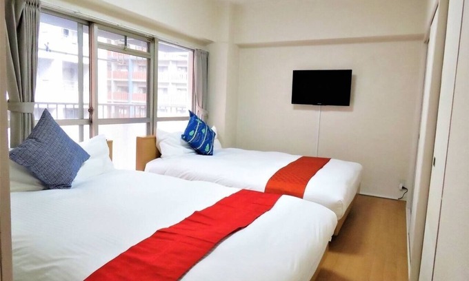 Tenjin Apartment | 506 2 double size beds A 7minute walk from Ten/Fukuoka Fukuoka