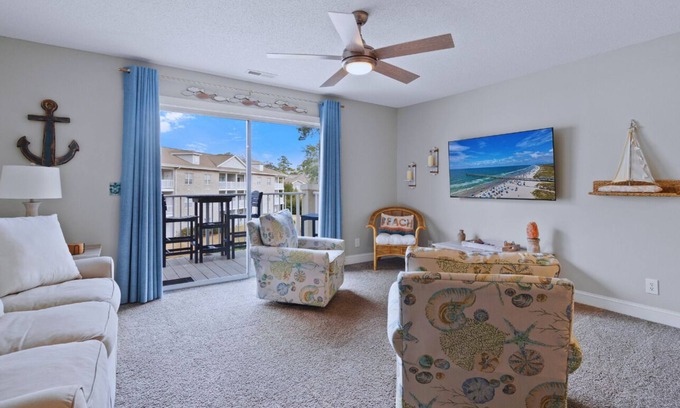 Sunset Beach Condo | 510 One bedroom beach/golf condo with indoor/outdoor pools and 3 1/2 Miles to Sunset Beach