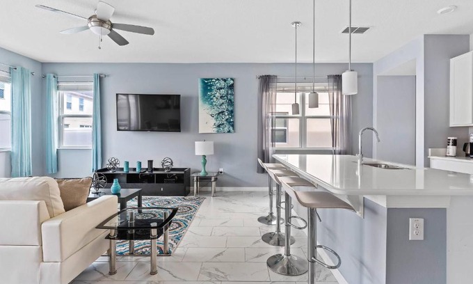 Kissimmee House | 5129 Tasty renovated 8 guests BBQ near Disney