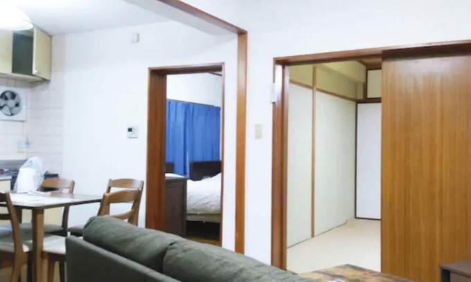 Ota-Kami Machi Apartment | 52 JapaneseWesternstyle room LDK Cleaning 1 - JapaneseWestern style room LDK 52m2 5 people can stay 4 minutes walk from the nearest station 1 free parking lot Building A 101/Takamatsu Kagawa
