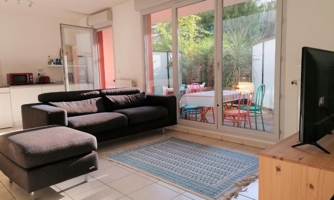 Tonkin Sud Apartment | 52m2,Terrace&Garage,near Part Dieu station,Lyon Congress Center,Parc Têted'Or