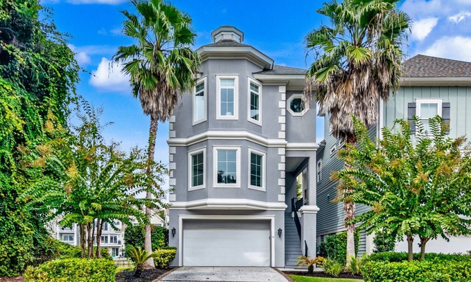 Folly Field House | 54 Sandcastle - Custom Luxury Home, Free Heated Pool, Elevator, Walk to Beach
