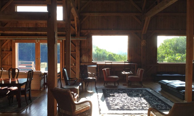 Denver House | 5500sqft Mountain Barn on 300 wooded acres. Stunning structure, amazing views!