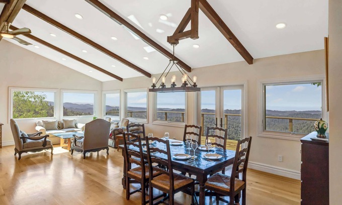 Los Gatos House | 5BR 3.5BA Panoramic Ocean & Mountain Views