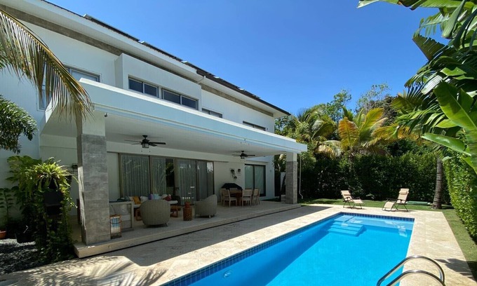 Punta Cana Village Villa | 5BR Villa, Maid, Private Pool, Exclusive Gated Community near the Airport!