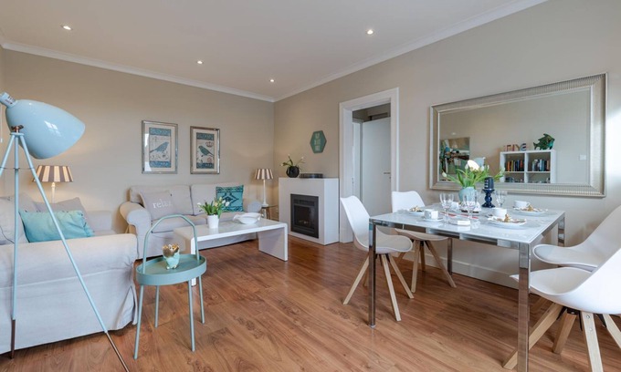 Westerland Apartment | 5th Herzmuschel, 65sqm with 2 bedrooms for 4 people with large roof terrace -