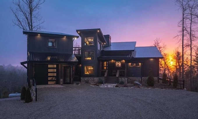 Epworth Cabin | 6 Acre Summit - 1 of a Kind - Luxury Retreat - On 6 Acres - MTN Views + Trout-Stocked Creek