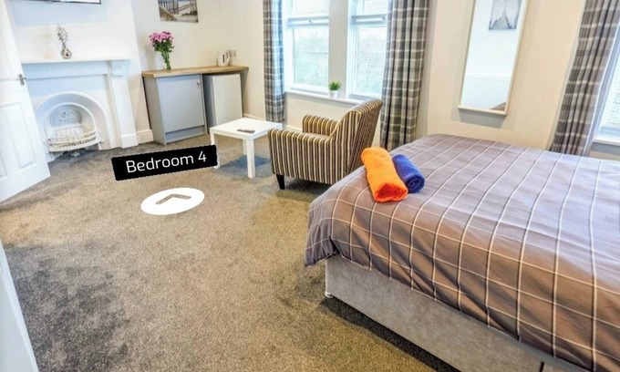 Hartlepool House | 6 Double bed all en-suite high end property for companies-contractors.