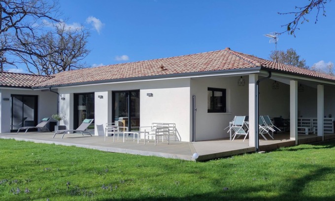 Riviere-Saas-et-Gourby House | 6-person house on the Atlantic coast