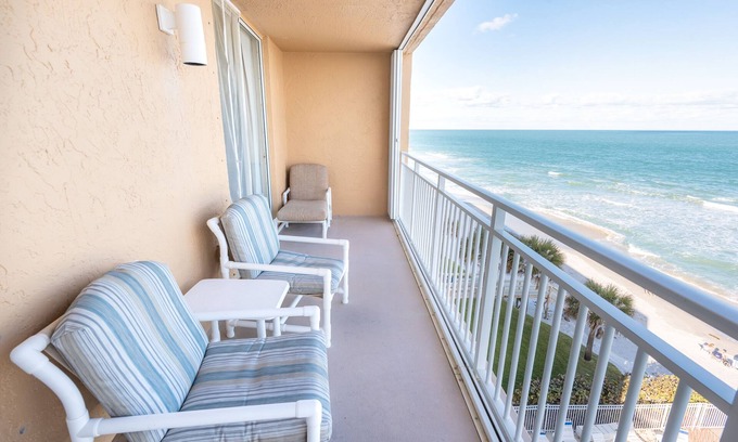 Indian Harbour Beach Condo | 601, Indian Harbour Beach Club 6th floor corner unit