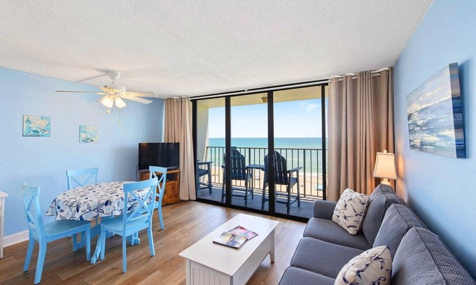 Wilmington Beach Condo | 604 Peaceful View by Atlantic Towers