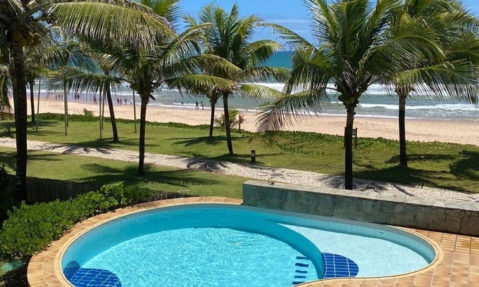 Canto do Mar House | 7-bedroom house on the edge of Guarajuba Beach - 6 suites