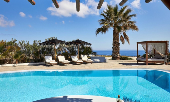 Karterados Villa | 7 Bedroom Luxury Villa with Private Pool - Breakfast incl.,Concierge,Daily Maid