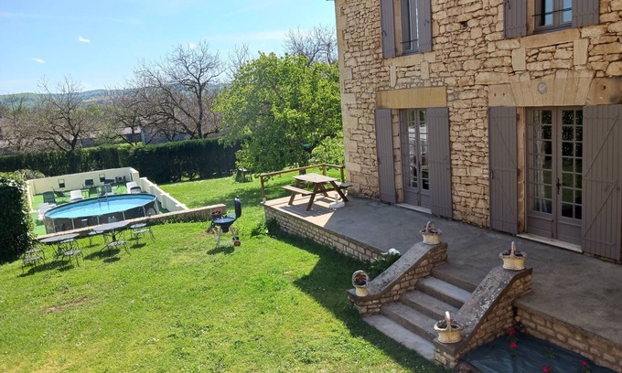 Saint-Vincent-de-Cosse House | 7-person gîte with private pool near sarlat la canéda