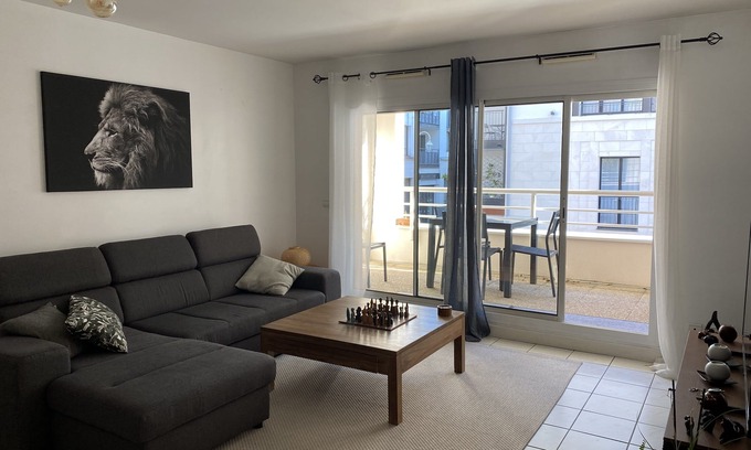 Arcachon Apartment | 70 m2 apartment bright and quiet, a few steps from Arcachon beaches