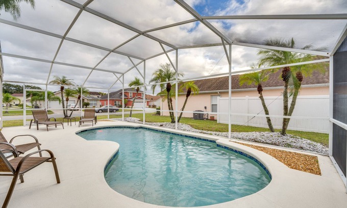 Chatham Park House | 8 Mi to Disney: Kissimmee Home w/Lanai & Pool!