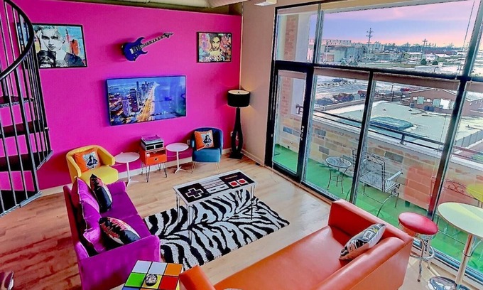 Sandusky Condo | 80's Radical Getaway! A Blast From The Past! By Cedar Point Sports Force Kalahari!