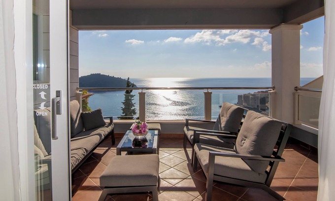 Ploce Apartment | 87 Stairs Apartment - penthouse with the most amazing terrace and sea view