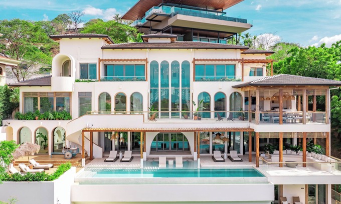 Playa Flamingo Villa | 9 bedroom Luxury Villa Costa Rica - Villa Ocaso - NEW Flamingo Beach