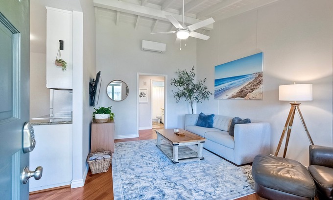 Carlsbad Village Condo | 90 Walk Score l Steps to Beach & Dining | Parking