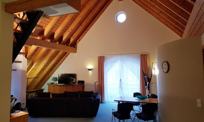 Schoenmuenzach Apartment | 94sqm vacation apartment in the attic WLAN National Park Northern Black Forest quiet location