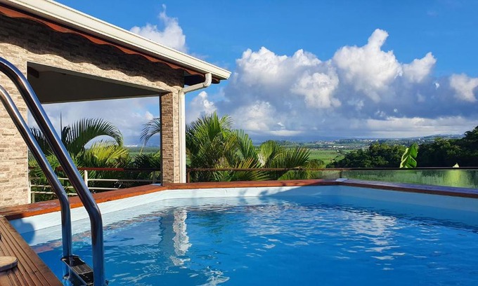 Riviere-Salee Villa | 972D3 - Villa Tamarin 240m2 vue panoramique