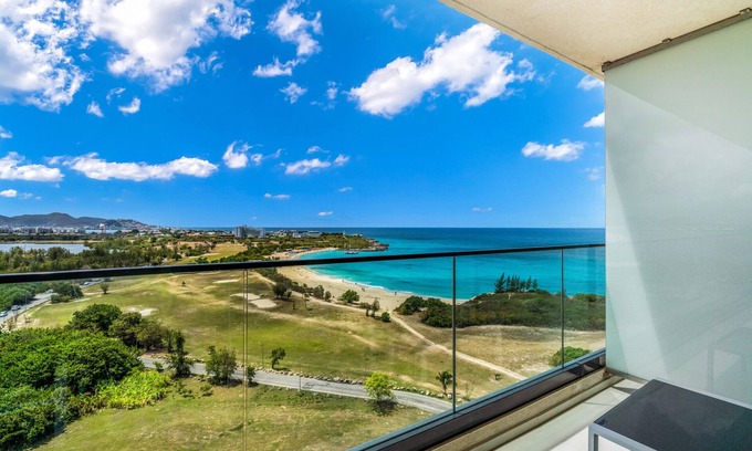 Maho Apartment | A-1103 Beautiful two bedroom apartment overlooking Mullet Bay Beach