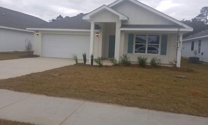 Foley House | A 4-bedroom, 2 bath home with pond view.