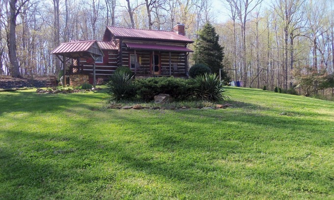 Elkin Cabin | A authenic early American cabin located on a 85 acre farm in NC Foothills.