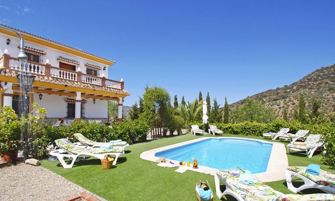 Comares Villa | A captivating retreat with pool for an exceptional group holiday. Pet friendly.