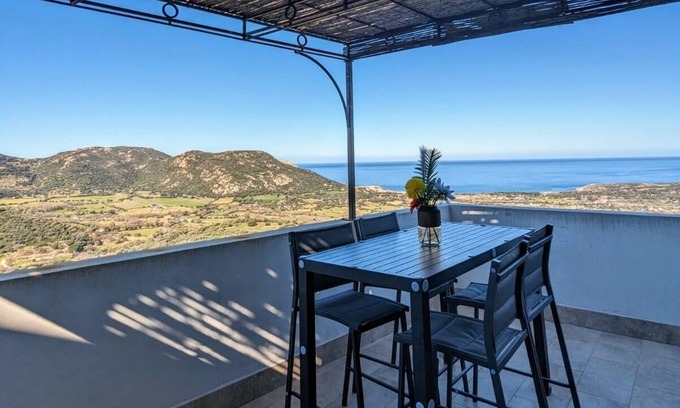 Aregno Apartment | A Casa Praoli - Coin de paradis, vue mer