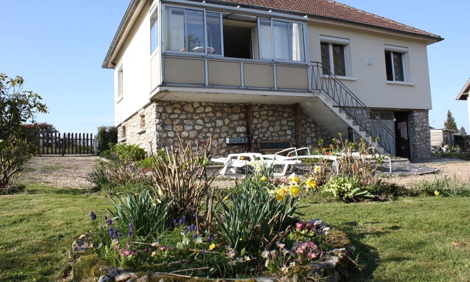 Equemauville House | a comfortable house, a garden with terrace, all the gates of Honfleur