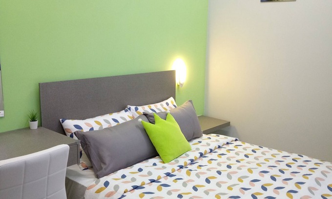 Kota Bharu Apartment | A cozy 2-bedroom house on 8th floor of Sky Riverfront Service Apartment