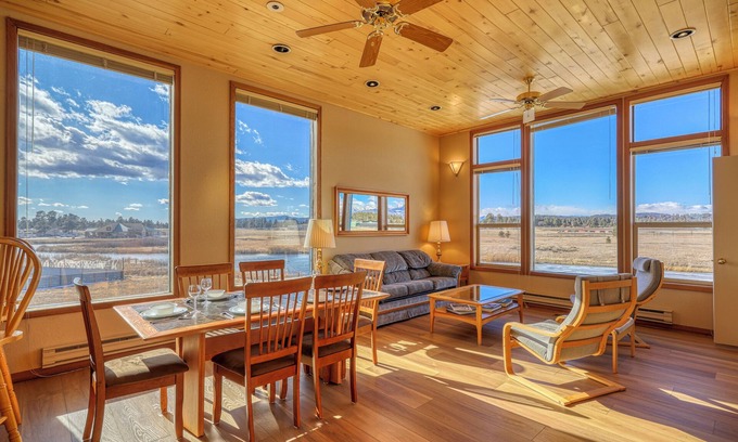 Pagosa Springs Condo | A cozy condominium, offering spectacular mountain views!