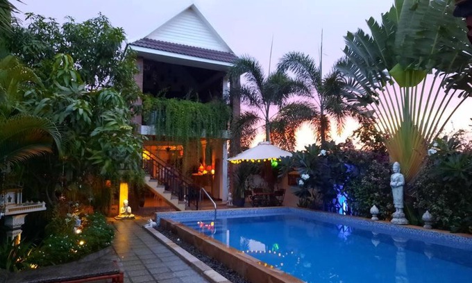 Saint Kitts and Nevis House | A Dreamy, Lush, Open-Air Villa with a New Pool