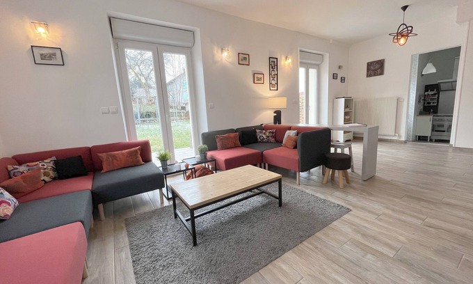 Gerardmer Villa | A few steps from the lake and downtown, house with terrace and garden