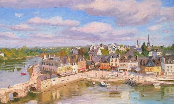 Port de St Goustan House | A fisherman's house nestled in the picturesque Saint Goustan port.