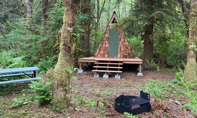 Forks Apartment | A-Frame #16 Shelter near Olympic National Park