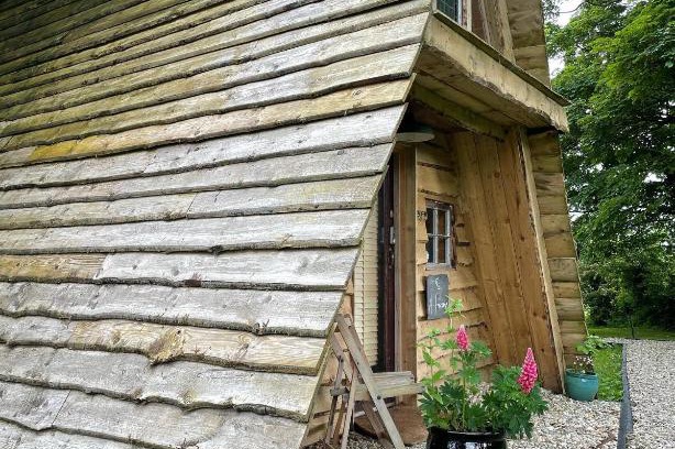 Inch Island Ski Chalet | A Frame Cabin with Forest Views on an Island