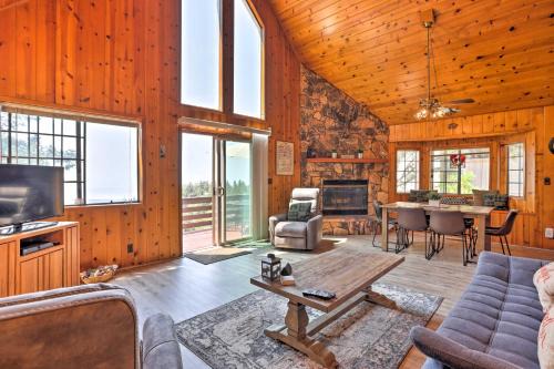 Running Springs House | A-Frame Cali Cabin with Unobstructed Valley Views!