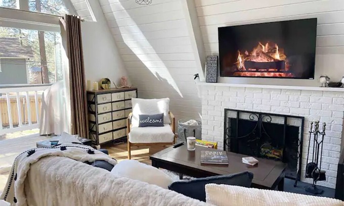 Wrightwood Cabin | A-Frame, Fireplace, Views, Dog Friendly, EV